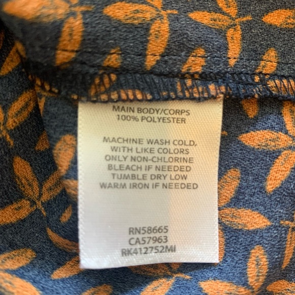 Abound Printed Wrap Top - Size XXS - Picture 5 of 5